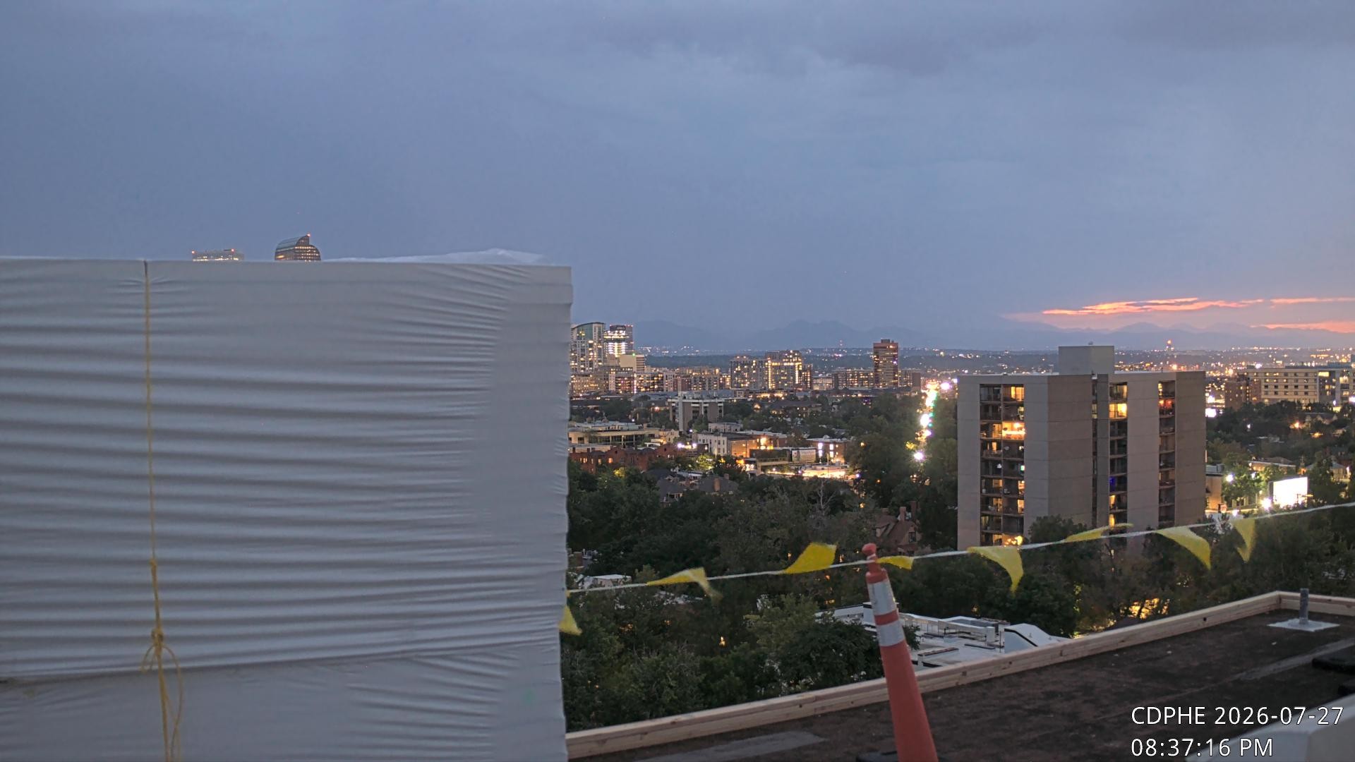 Archiv Foto Webcam Downtown Denver Colorado