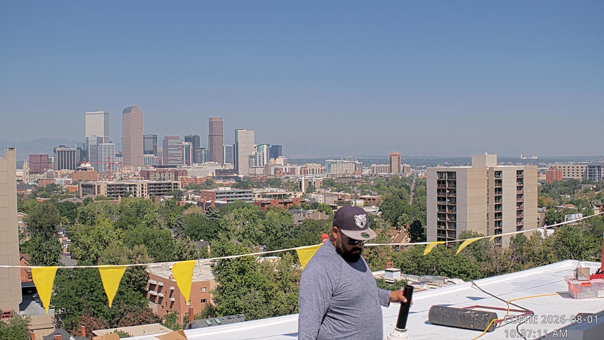 Archiv Foto Webcam Downtown Denver Colorado