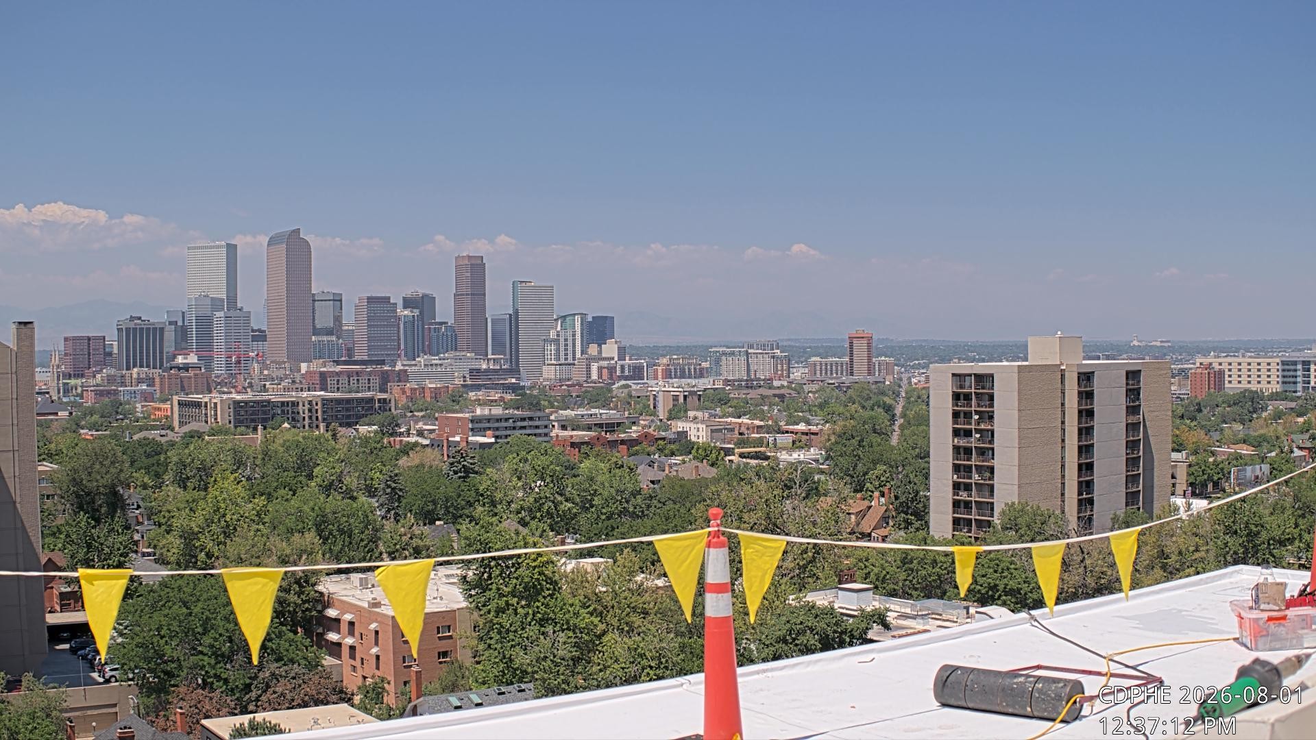 Archiv Foto Webcam Downtown Denver Colorado