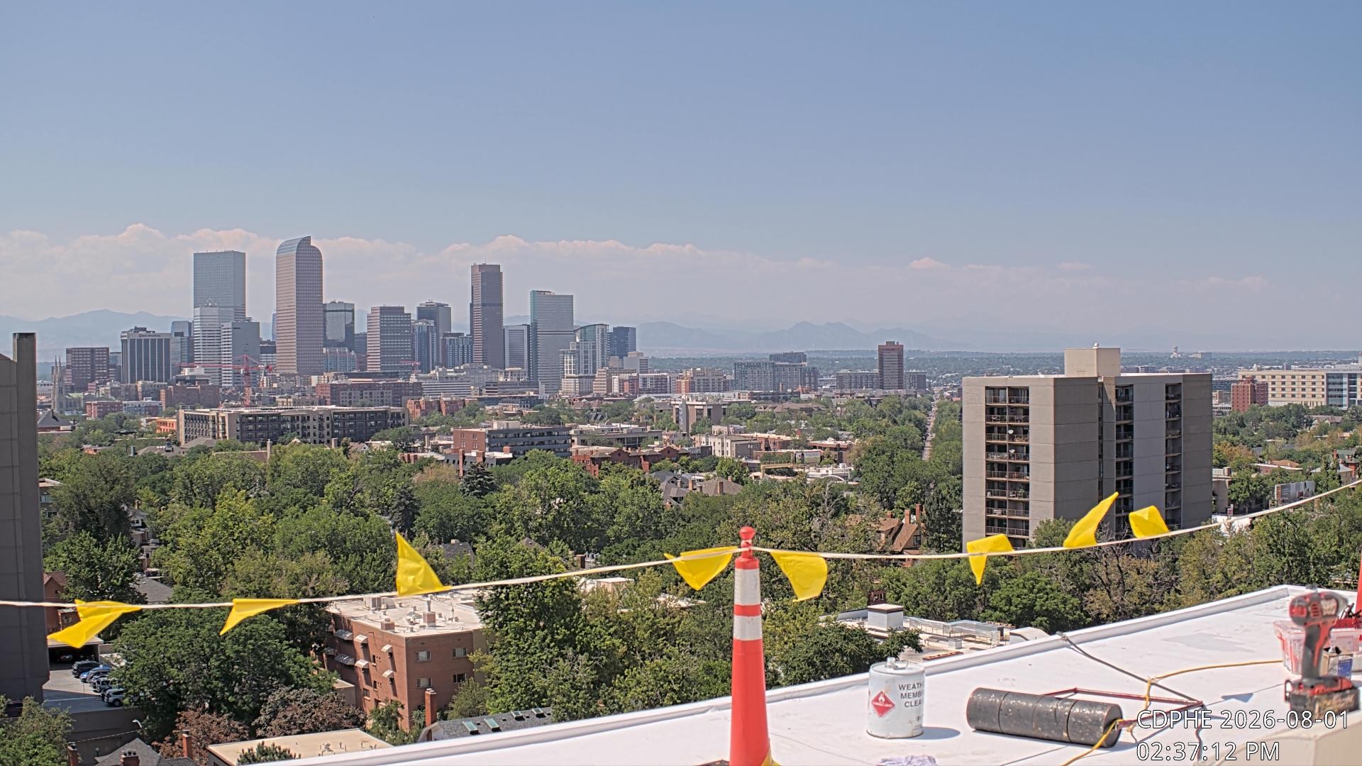 Archiv Foto Webcam Downtown Denver Colorado