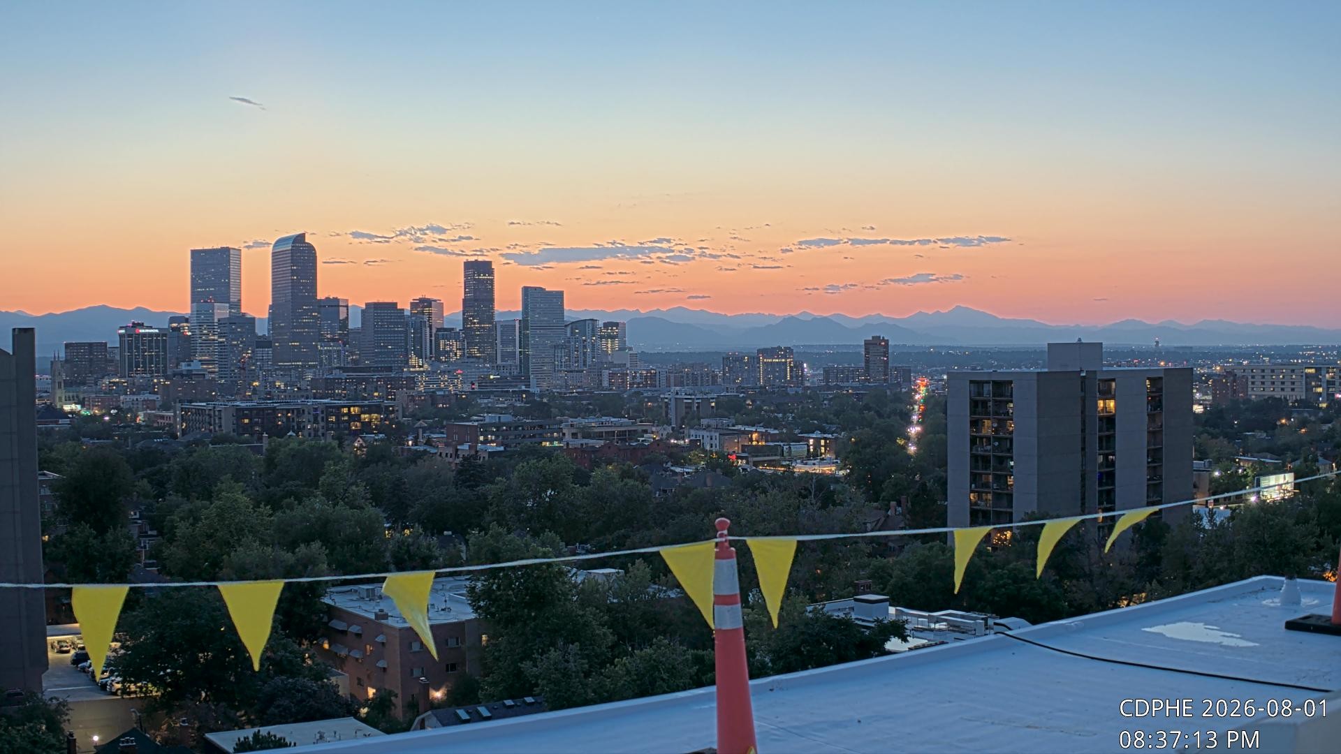 Archiv Foto Webcam Downtown Denver Colorado