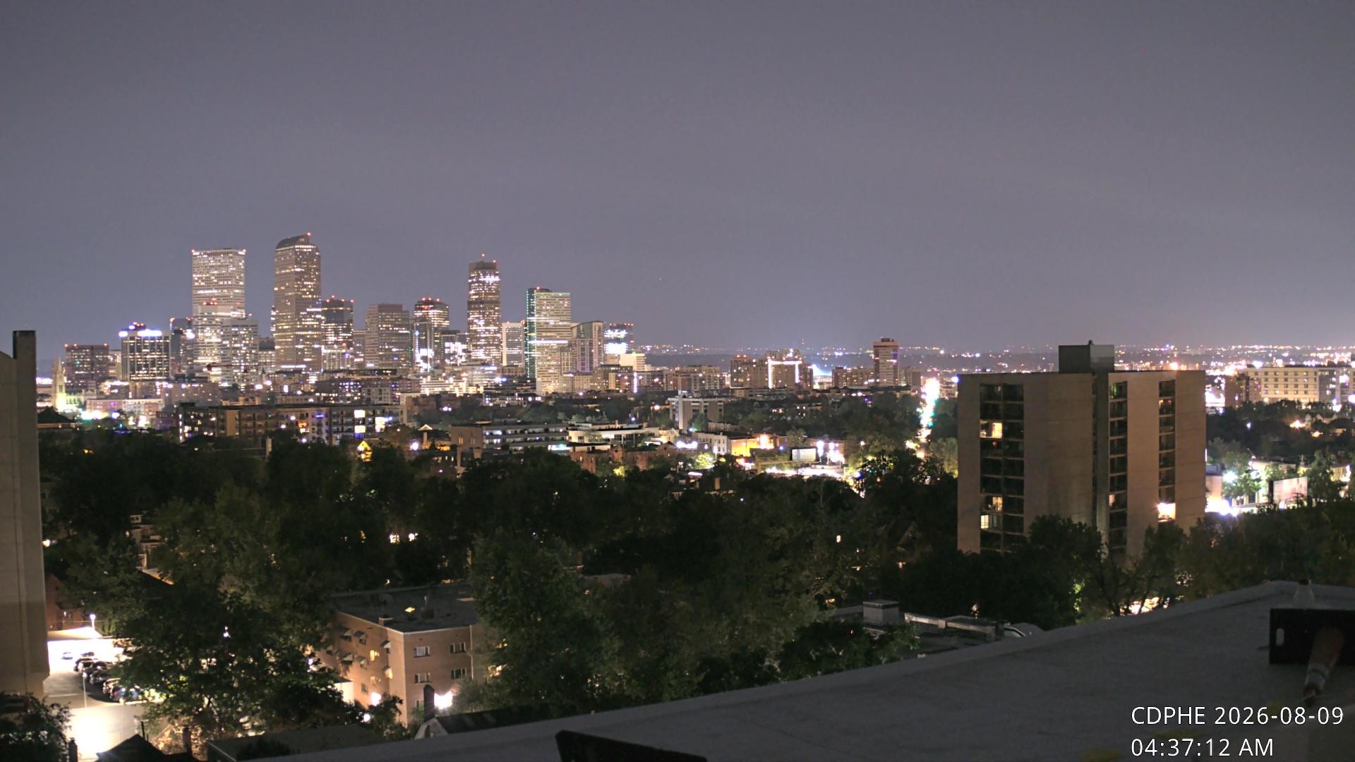 Archiv Foto Webcam Downtown Denver Colorado