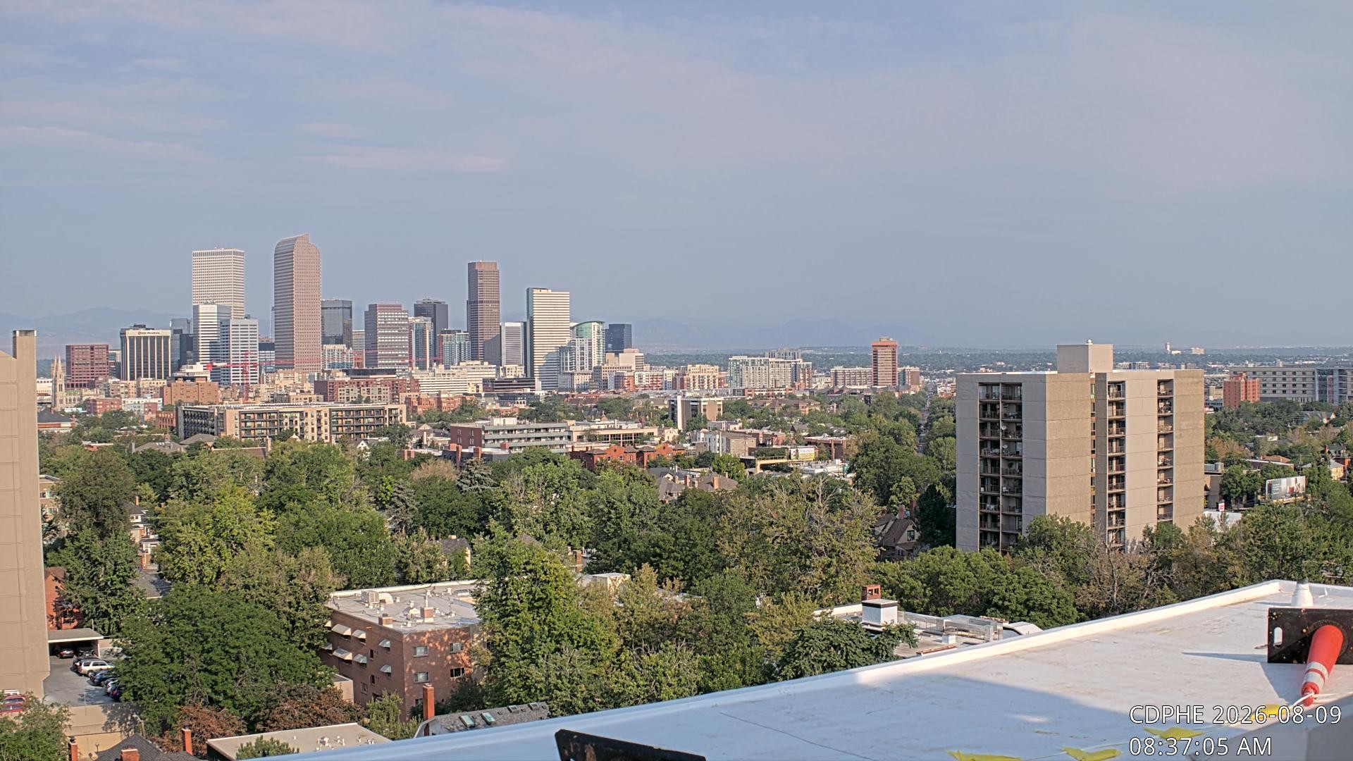 Archiv Foto Webcam Downtown Denver Colorado