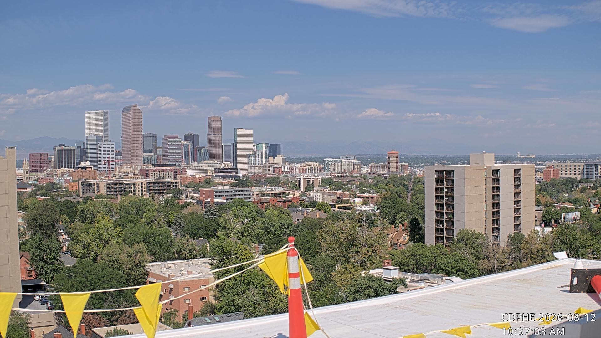 Archiv Foto Webcam Downtown Denver Colorado