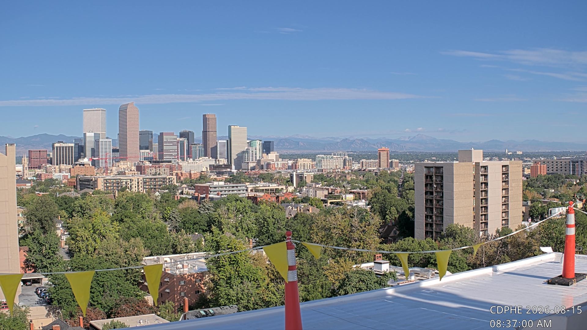 Archiv Foto Webcam Downtown Denver Colorado