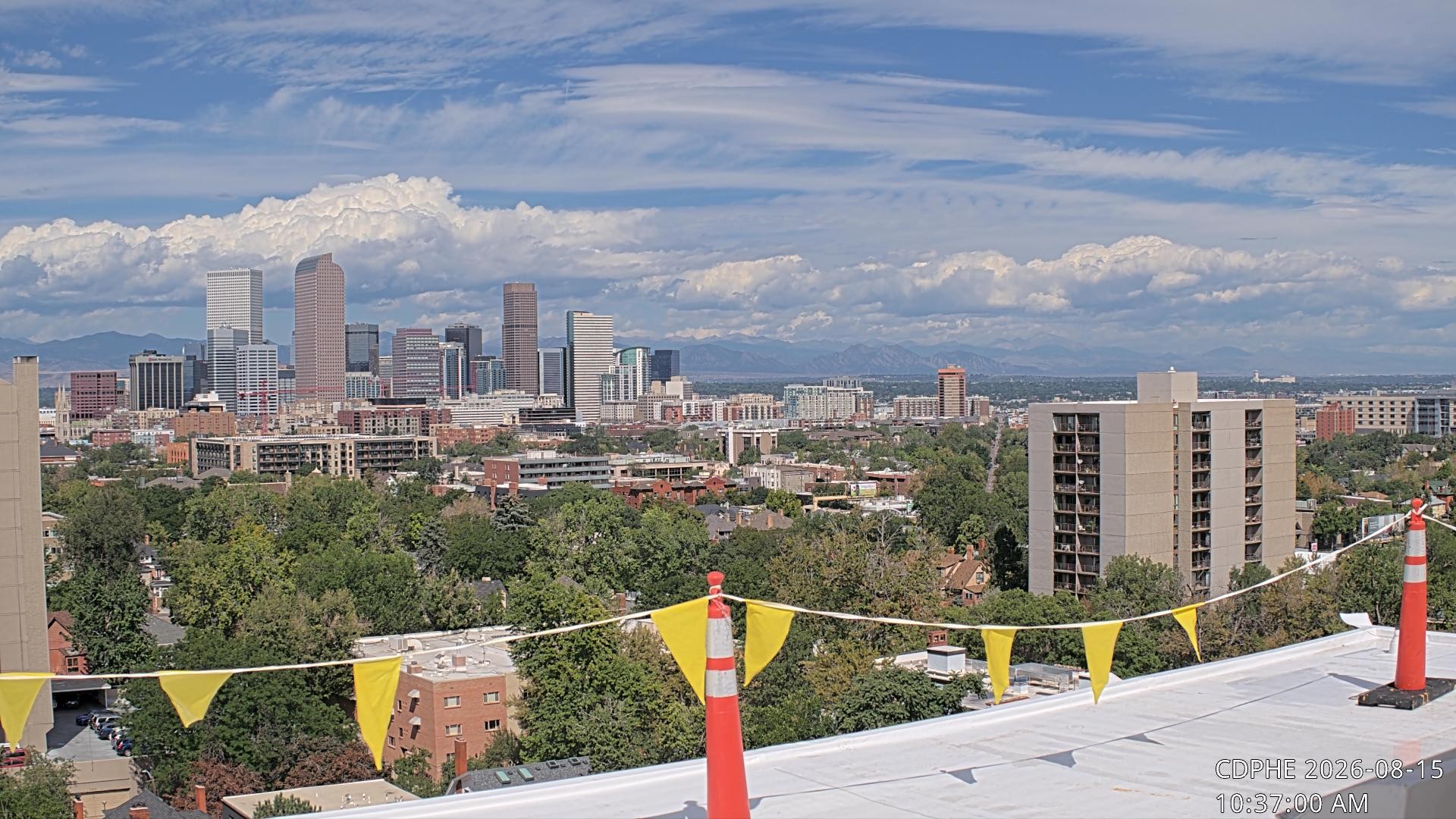 Archiv Foto Webcam Downtown Denver Colorado