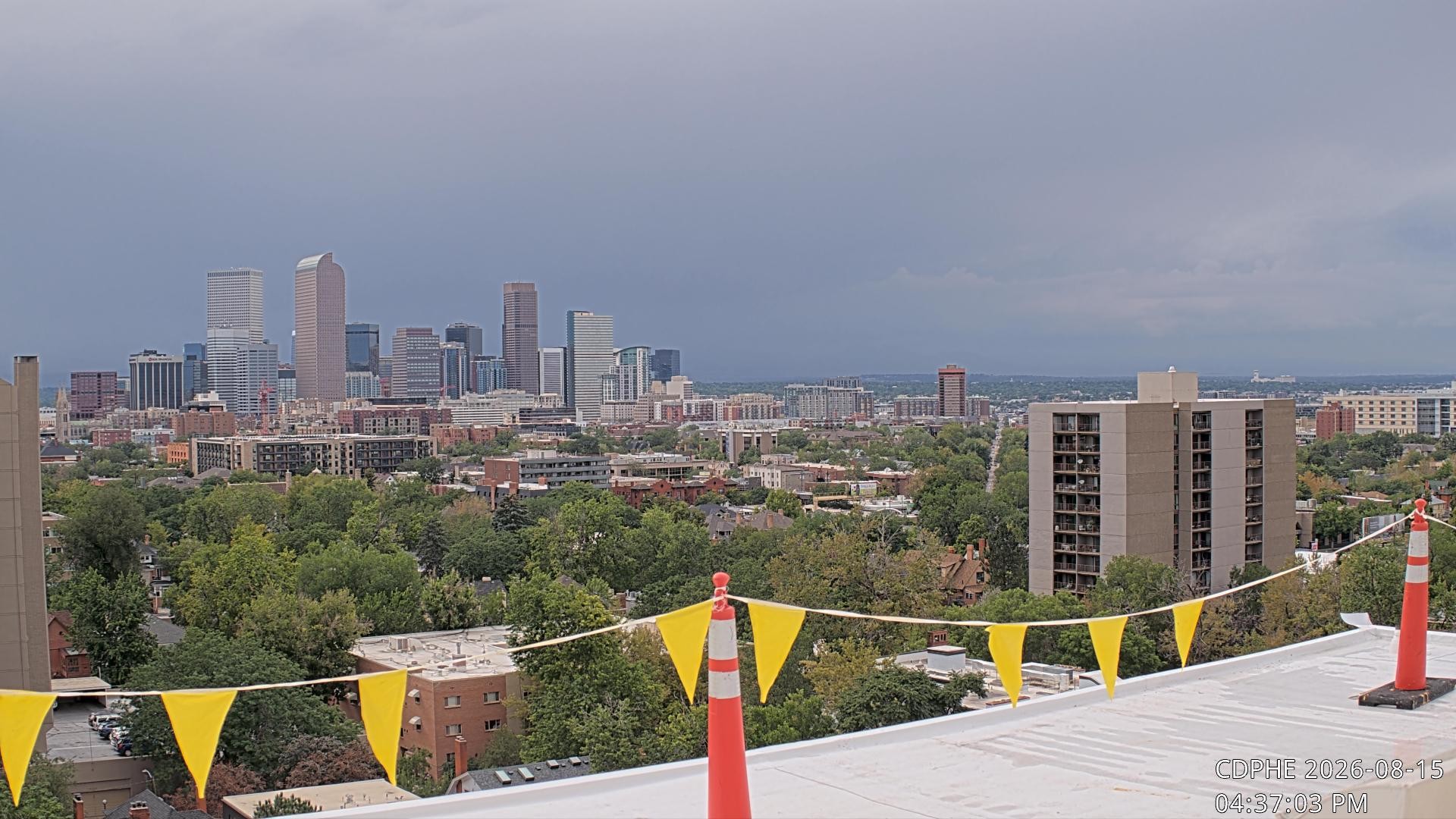 Archiv Foto Webcam Downtown Denver Colorado
