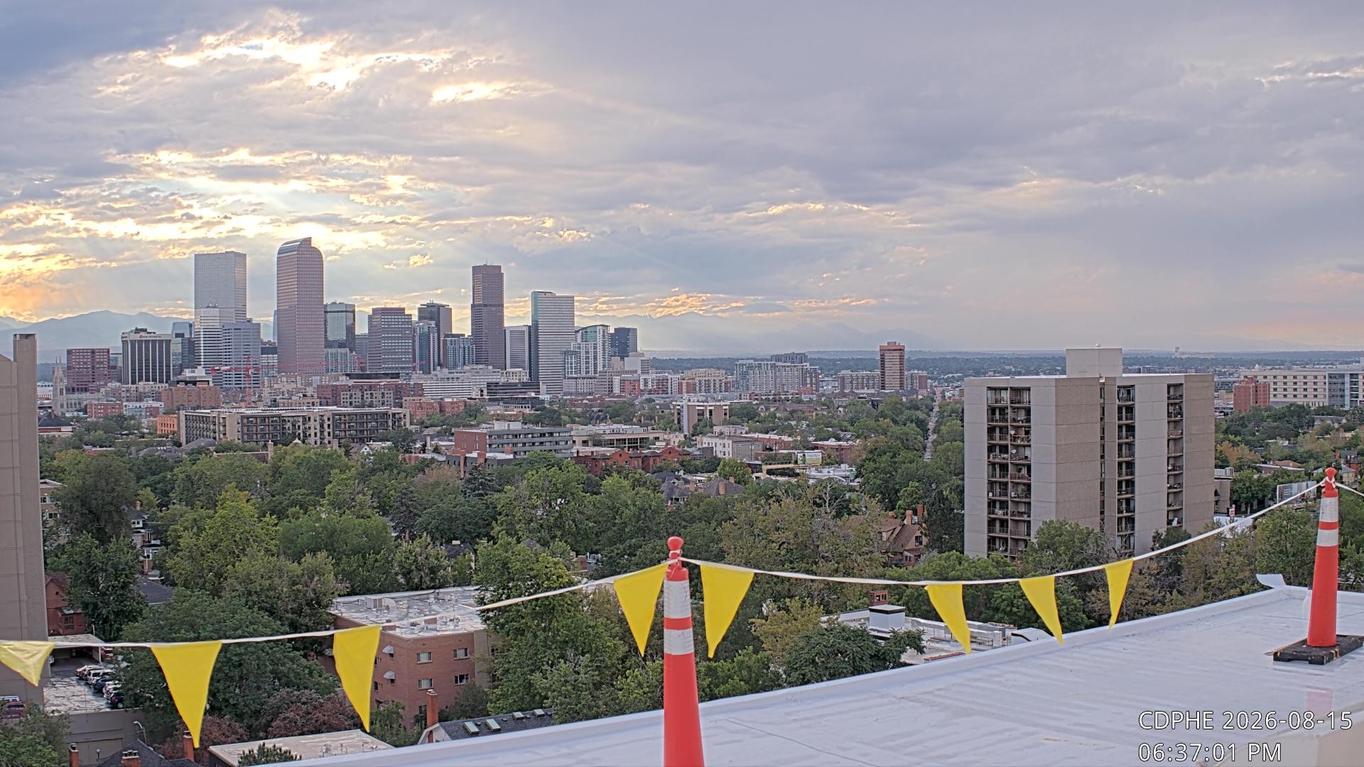 Archiv Foto Webcam Downtown Denver Colorado