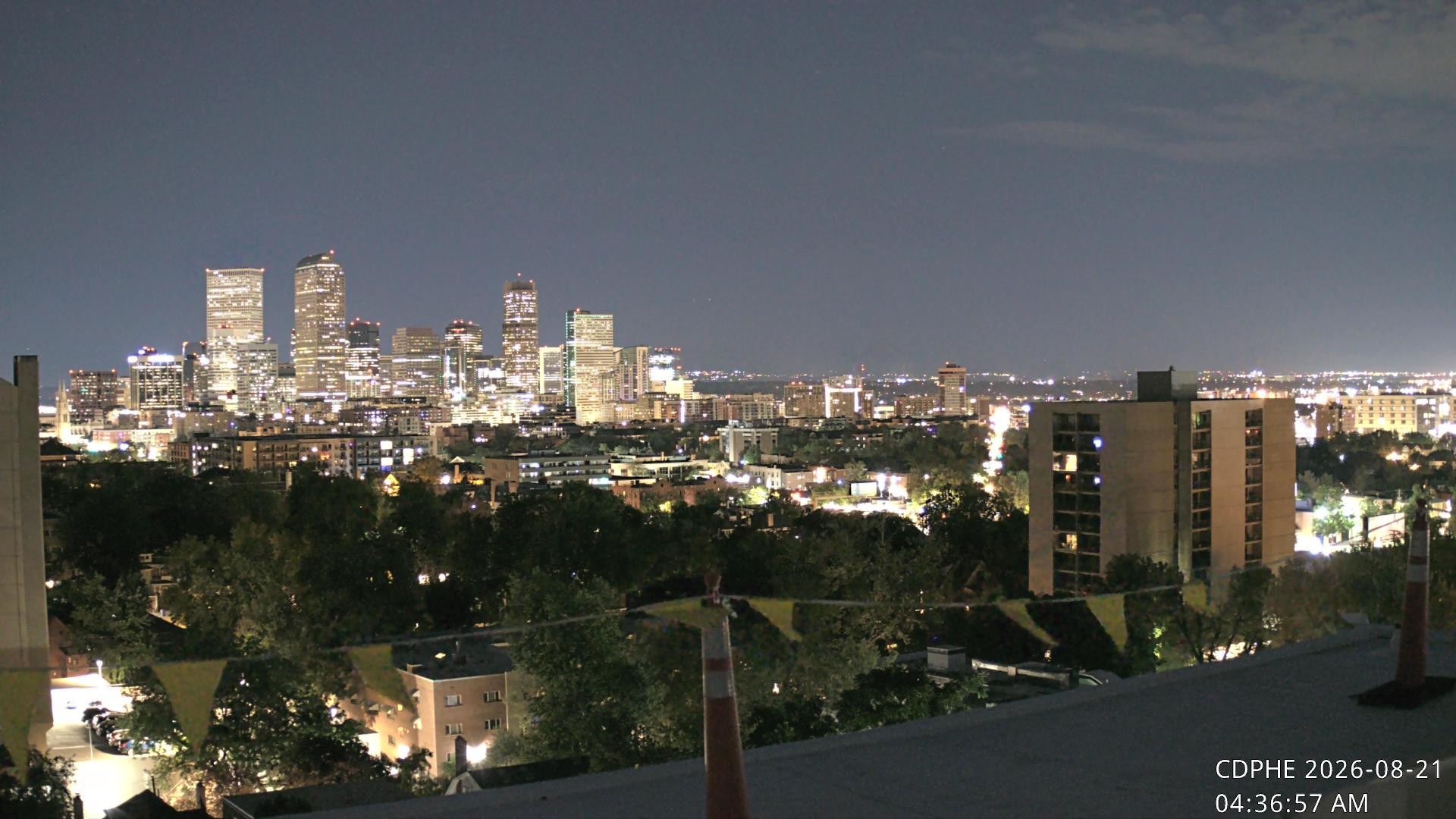 Archiv Foto Webcam Downtown Denver Colorado