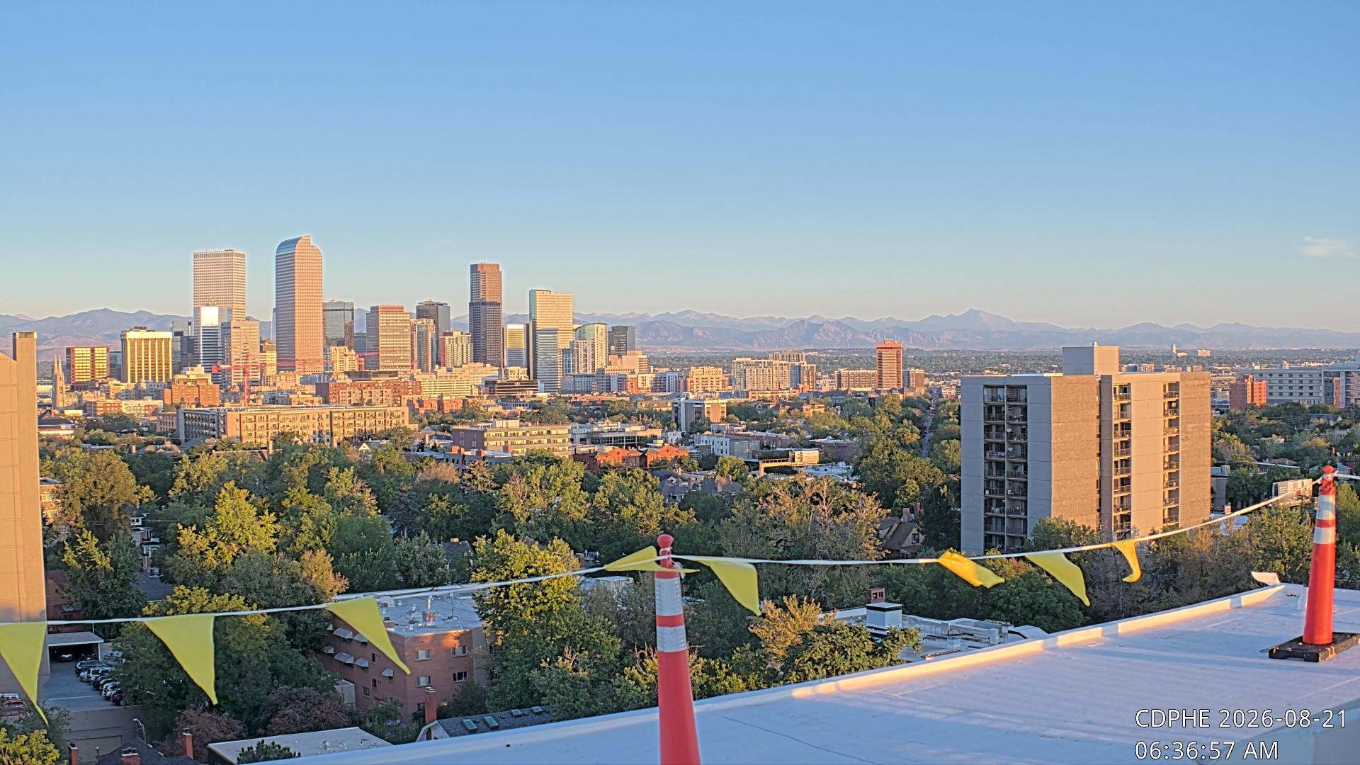 Archiv Foto Webcam Downtown Denver Colorado