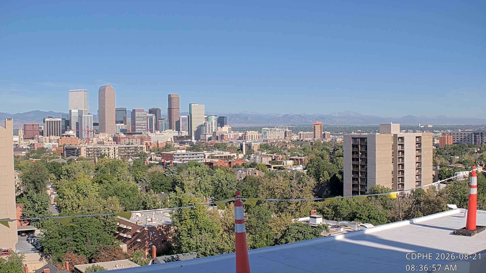 Archiv Foto Webcam Downtown Denver Colorado