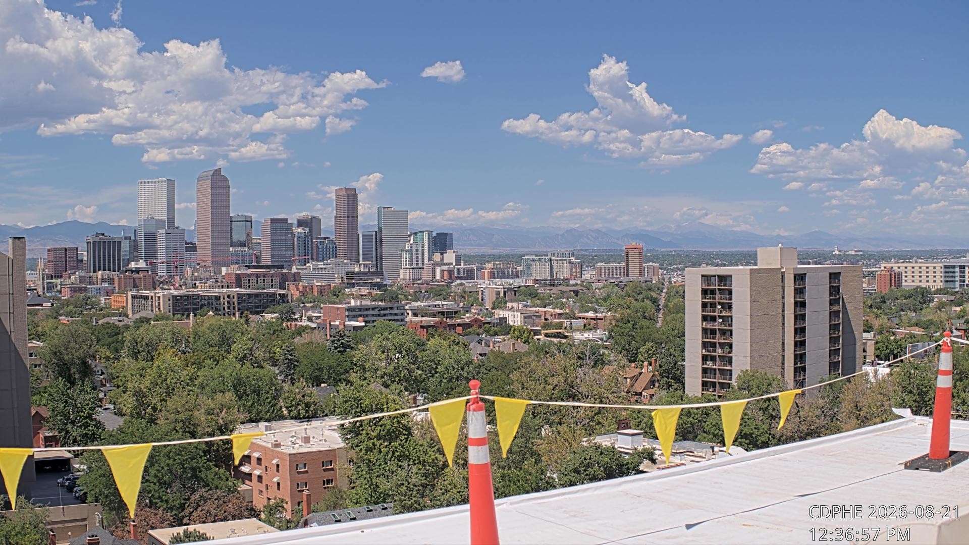 Archiv Foto Webcam Downtown Denver Colorado