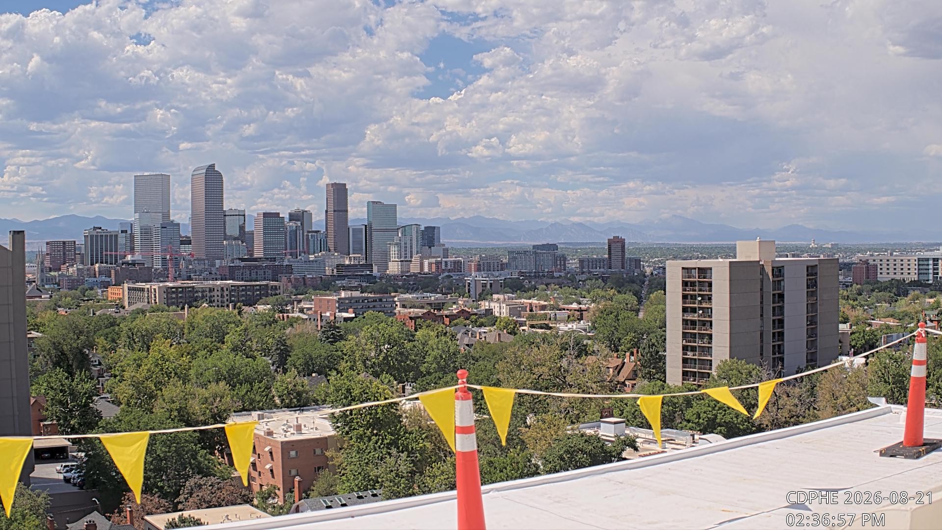 Archiv Foto Webcam Downtown Denver Colorado