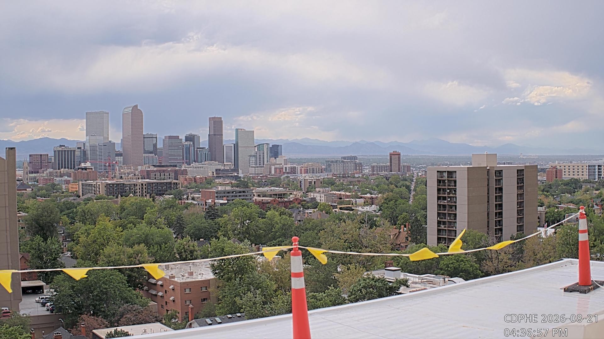 Archiv Foto Webcam Downtown Denver Colorado
