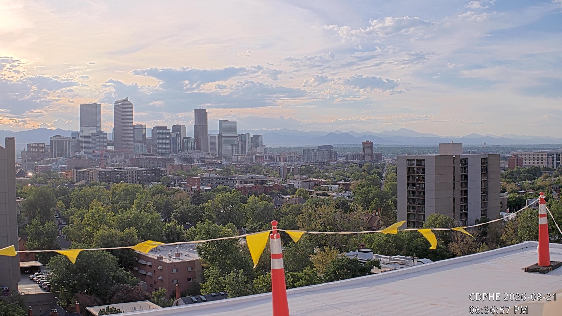 Archiv Foto Webcam Downtown Denver Colorado