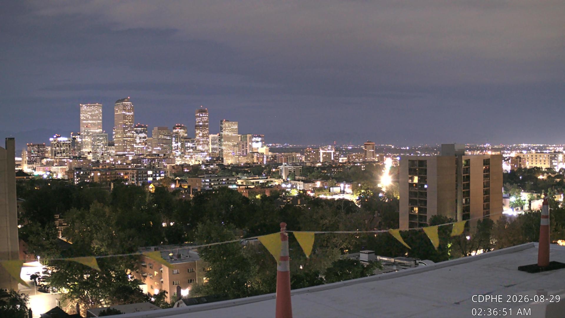 Archived image Webcam View of Downtown Denver Colorado