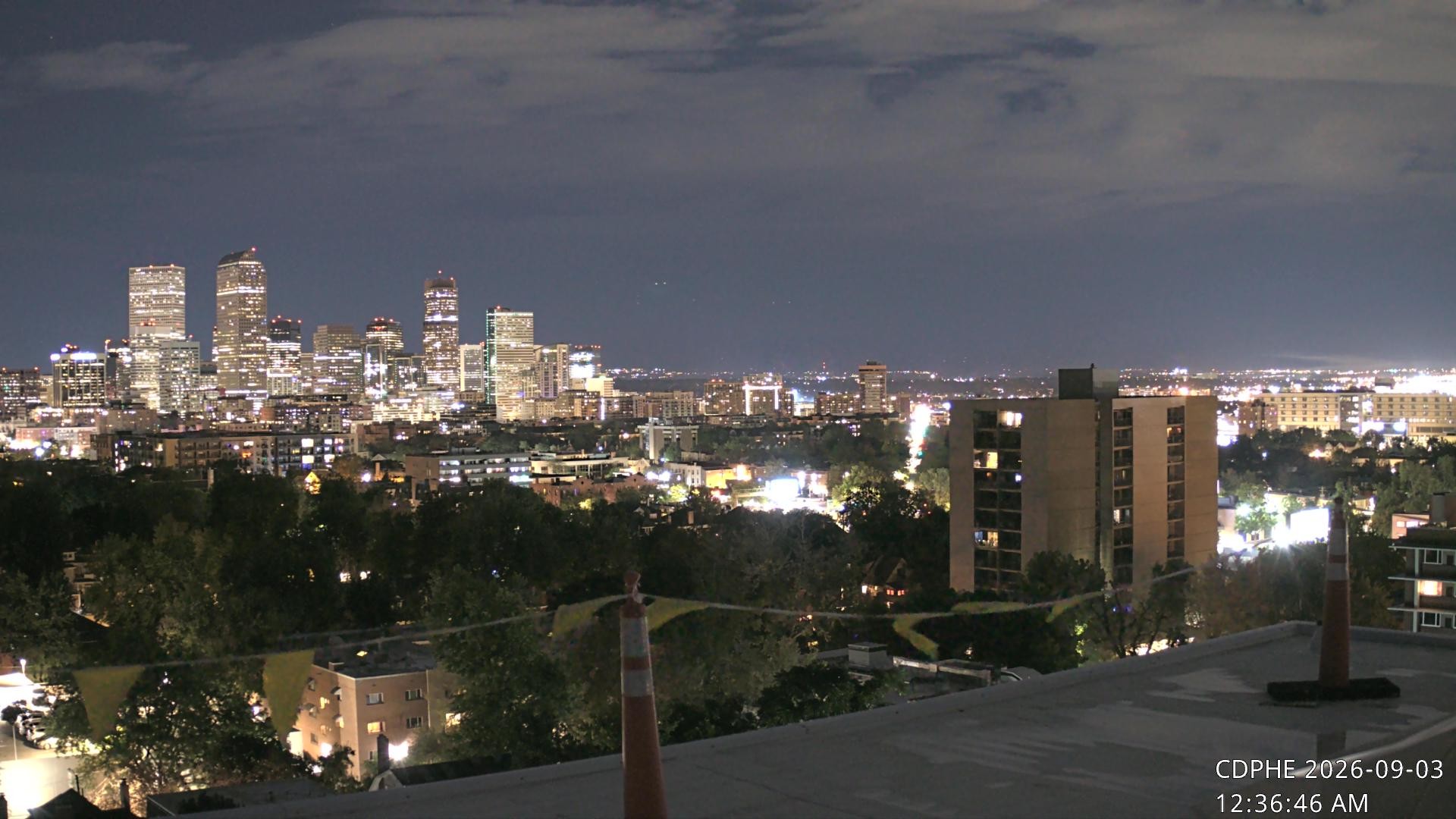 Archived image Webcam View of Downtown Denver Colorado