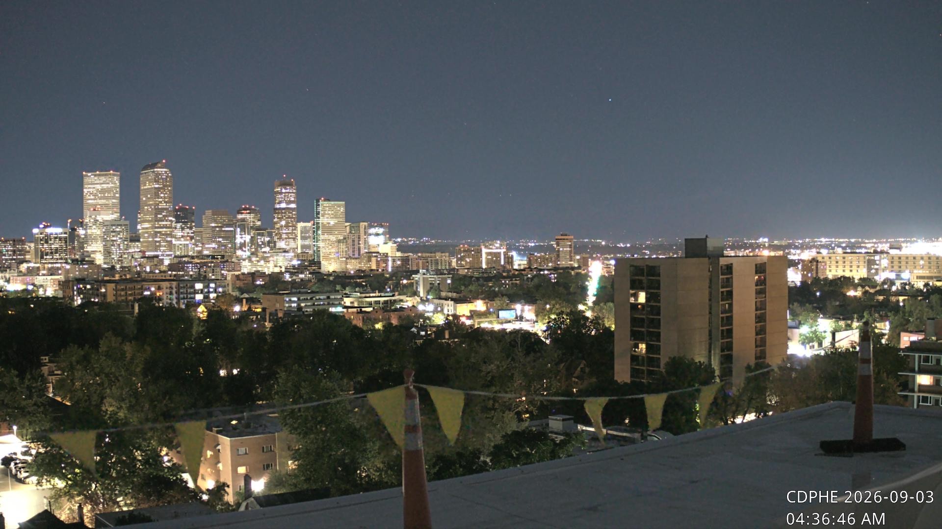 Archived image Webcam View of Downtown Denver Colorado
