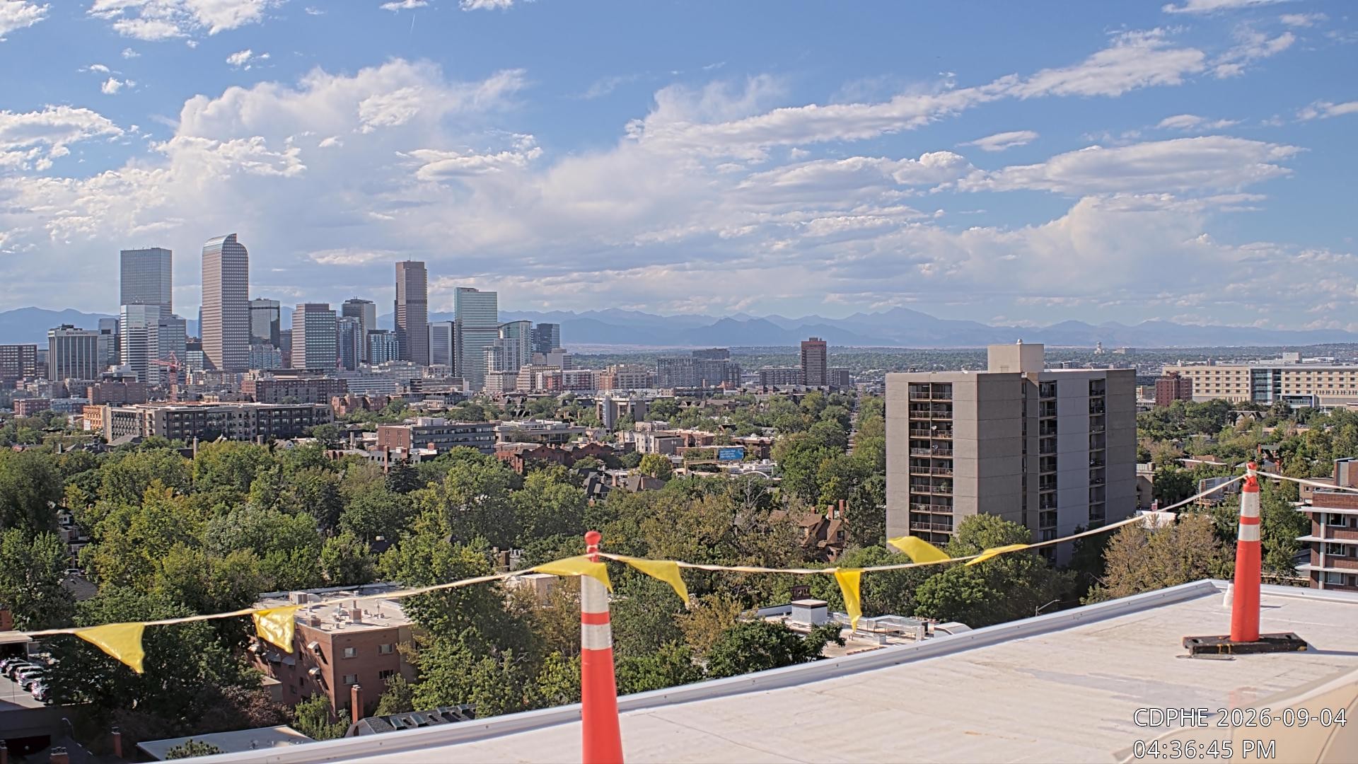 Archived image Webcam View of Downtown Denver Colorado