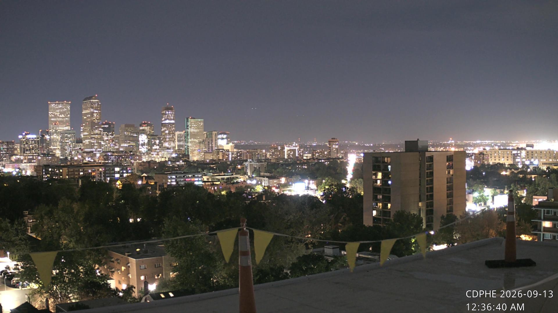 Archived image Webcam View of Downtown Denver Colorado