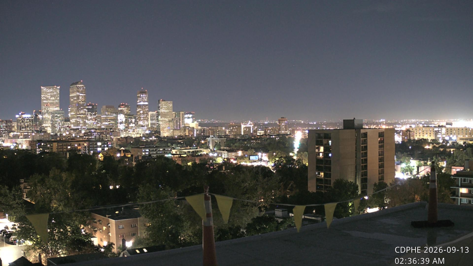 Archived image Webcam View of Downtown Denver Colorado
