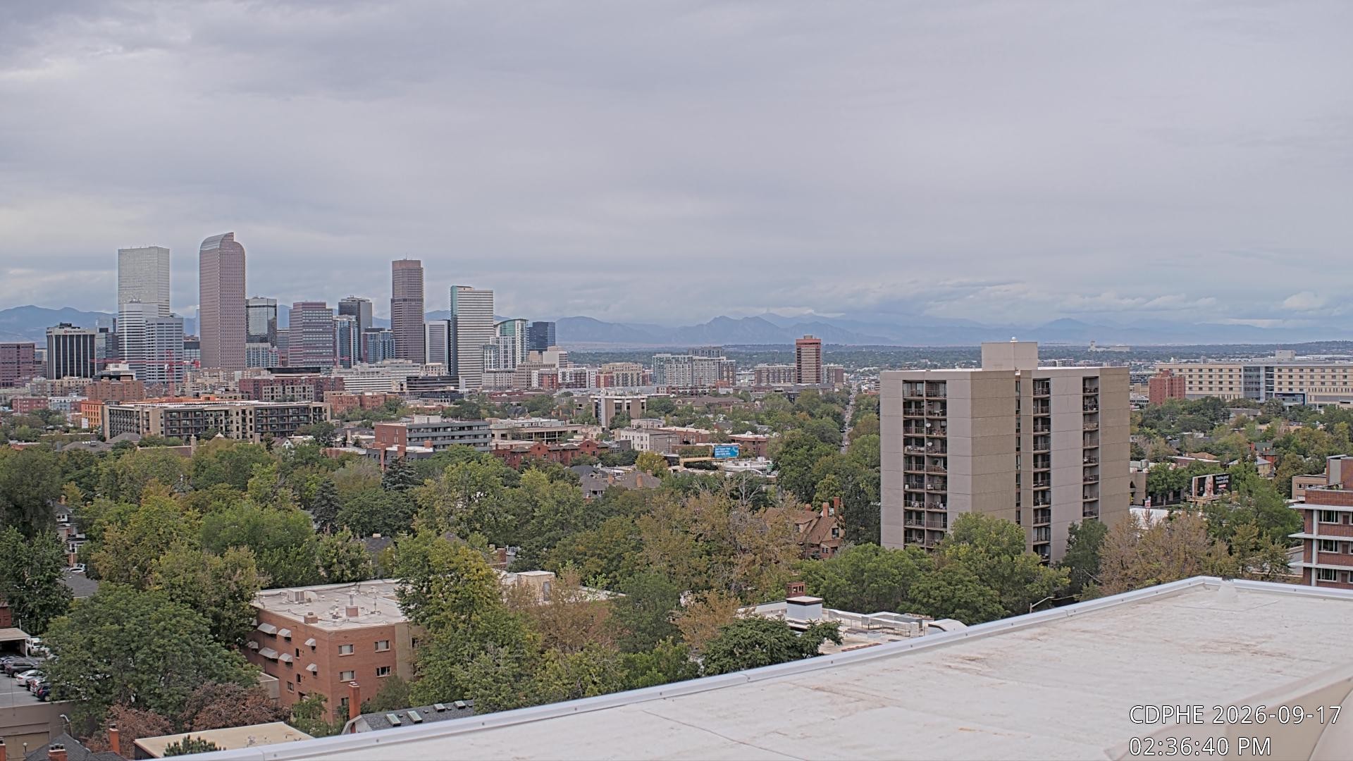 Archiv Foto Webcam Downtown Denver Colorado