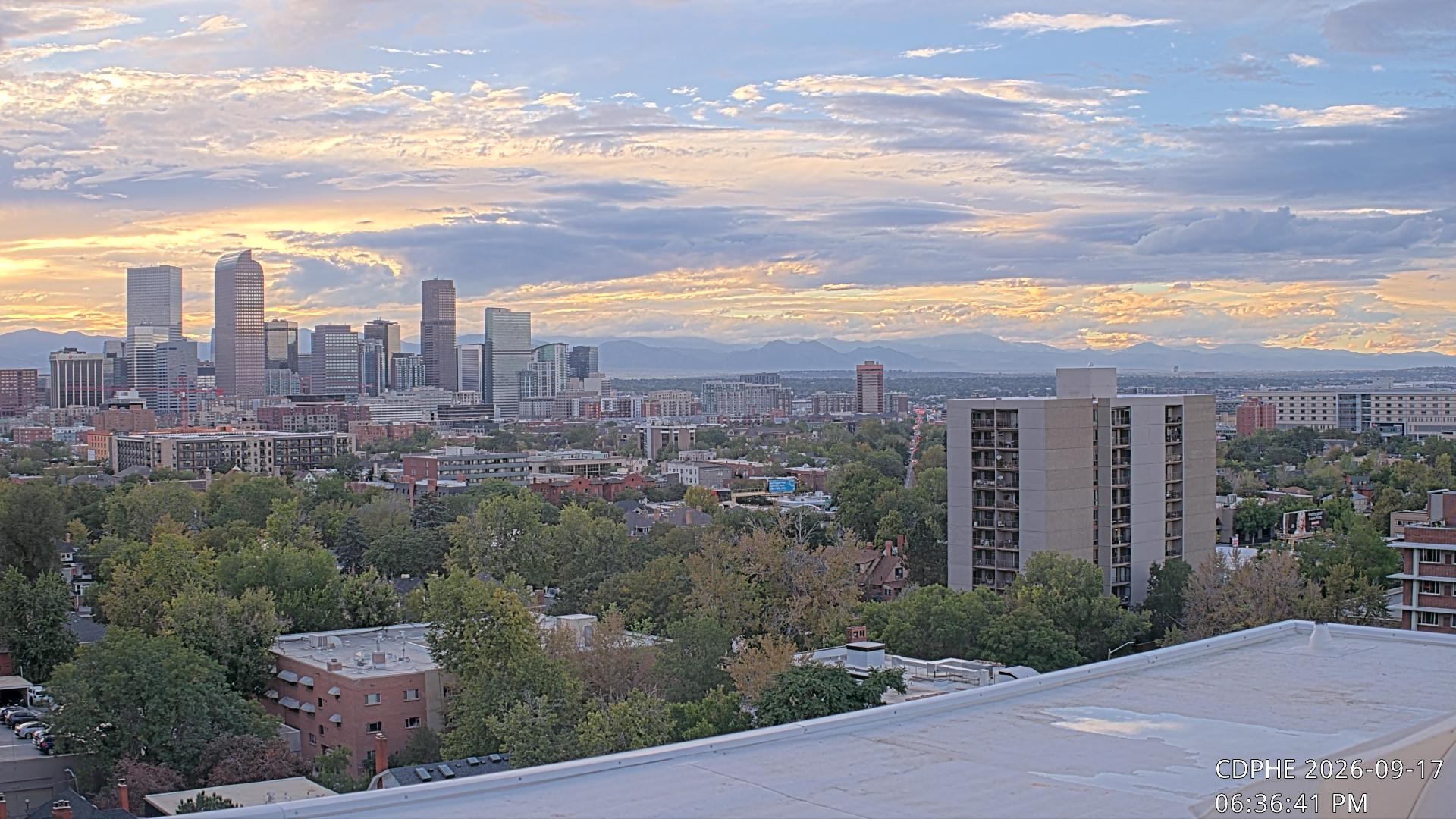 Archiv Foto Webcam Downtown Denver Colorado