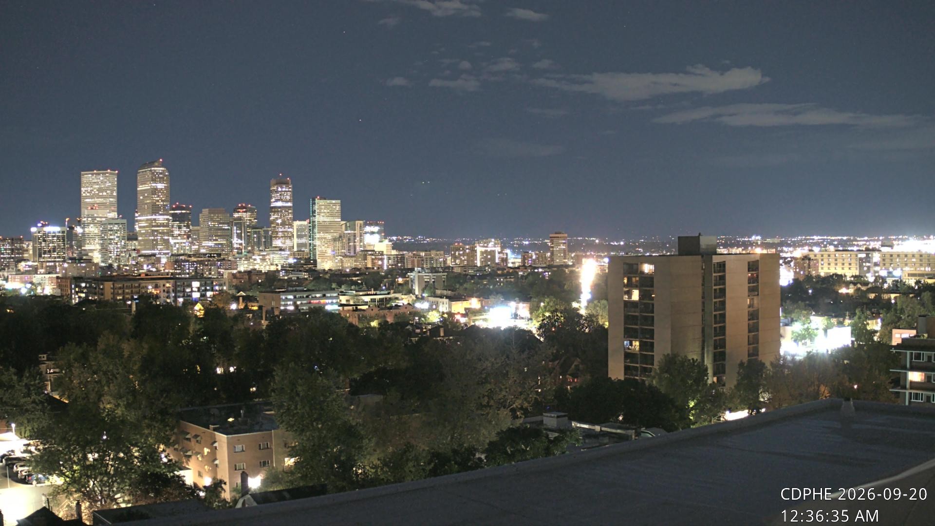 Archiv Foto Webcam Downtown Denver Colorado