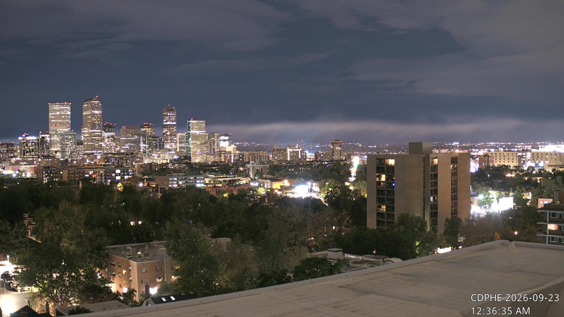 Archiv Foto Webcam Downtown Denver Colorado