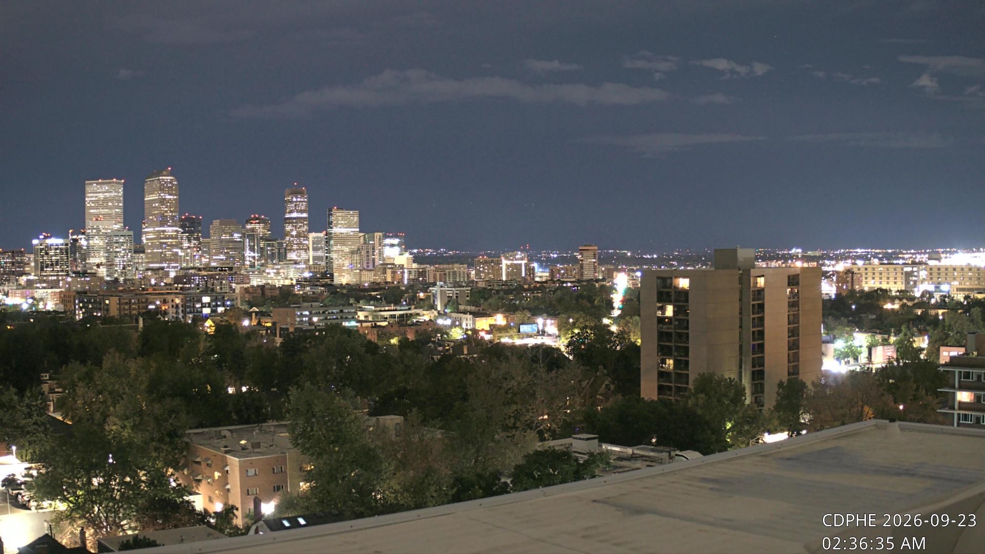 Archiv Foto Webcam Downtown Denver Colorado