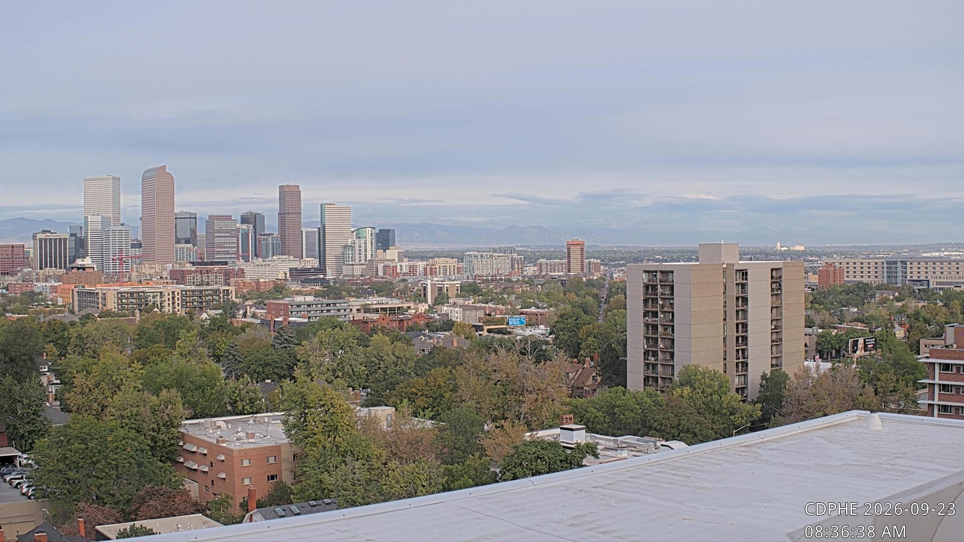 Archiv Foto Webcam Downtown Denver Colorado