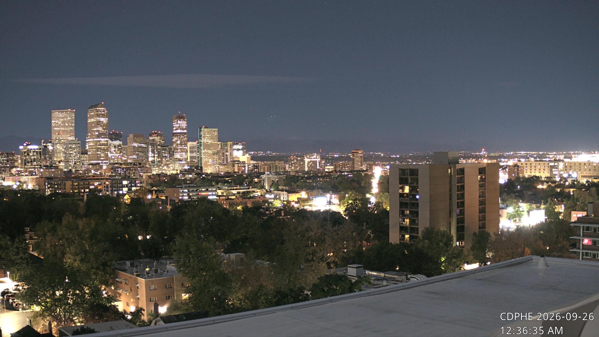 Archiv Foto Webcam Downtown Denver Colorado