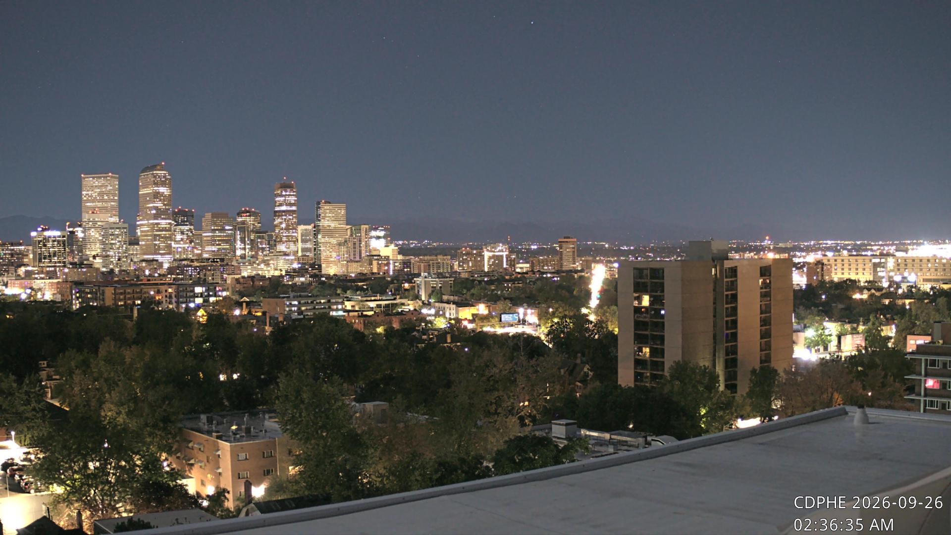 Archiv Foto Webcam Downtown Denver Colorado