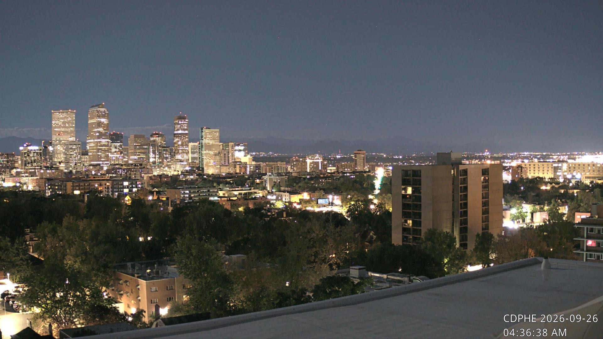 Archiv Foto Webcam Downtown Denver Colorado