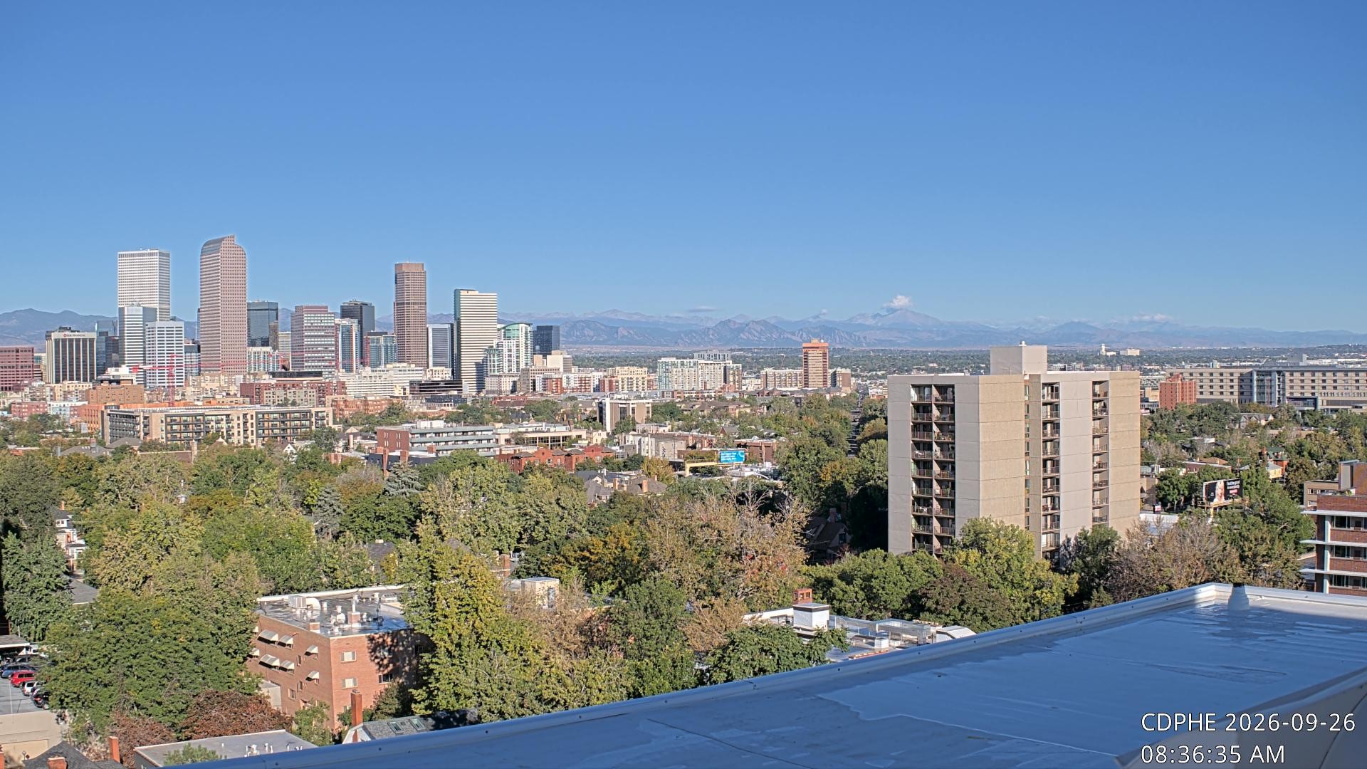Archiv Foto Webcam Downtown Denver Colorado