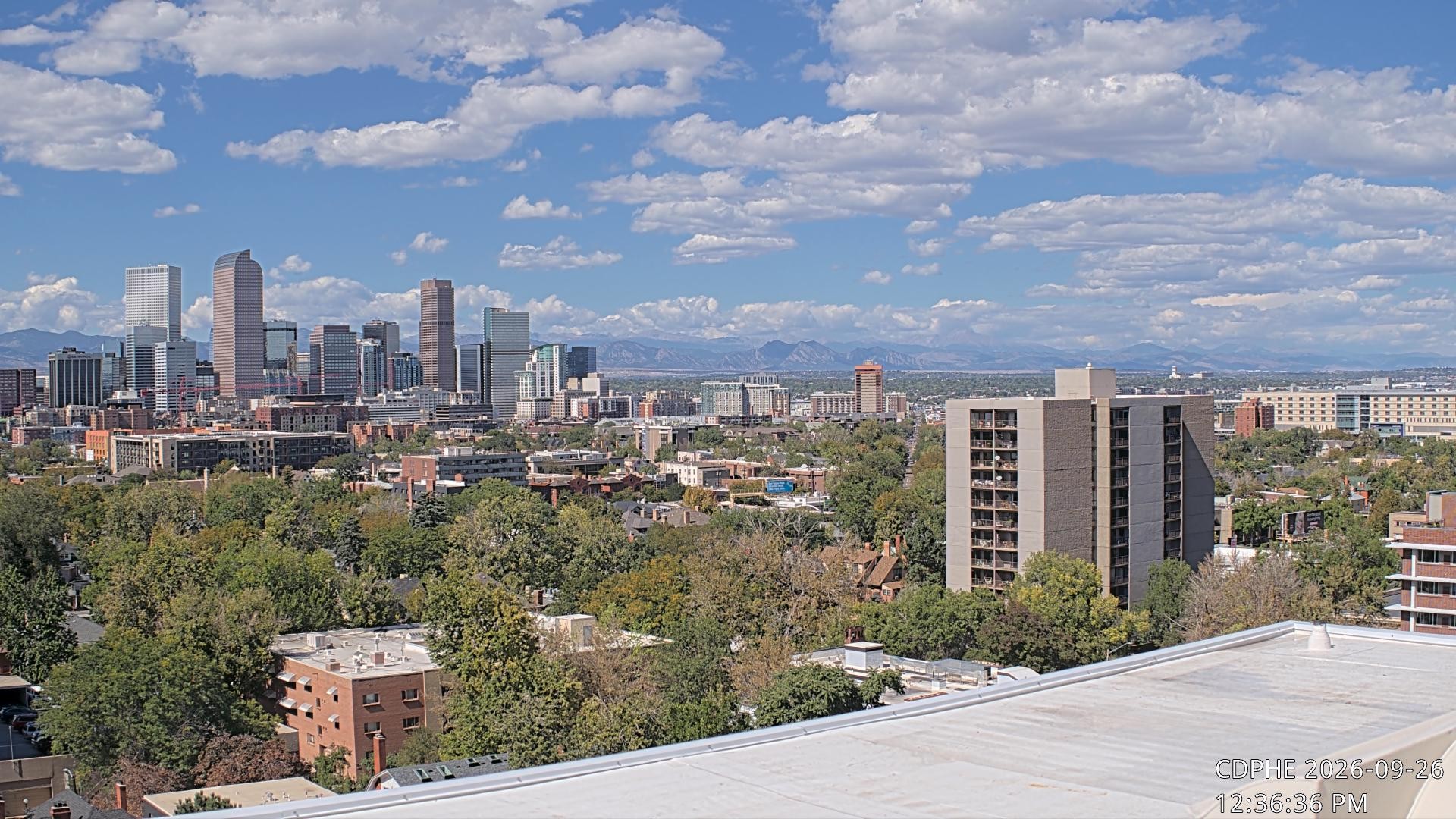 Archiv Foto Webcam Downtown Denver Colorado