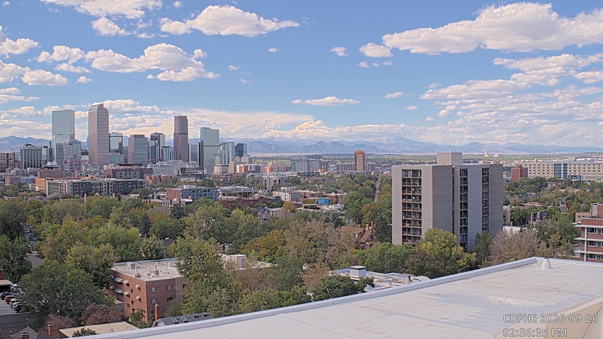 Archiv Foto Webcam Downtown Denver Colorado