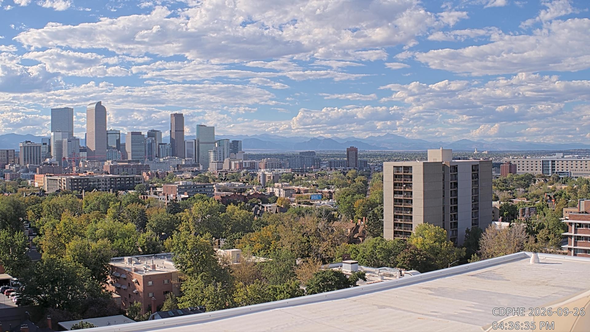 Archiv Foto Webcam Downtown Denver Colorado