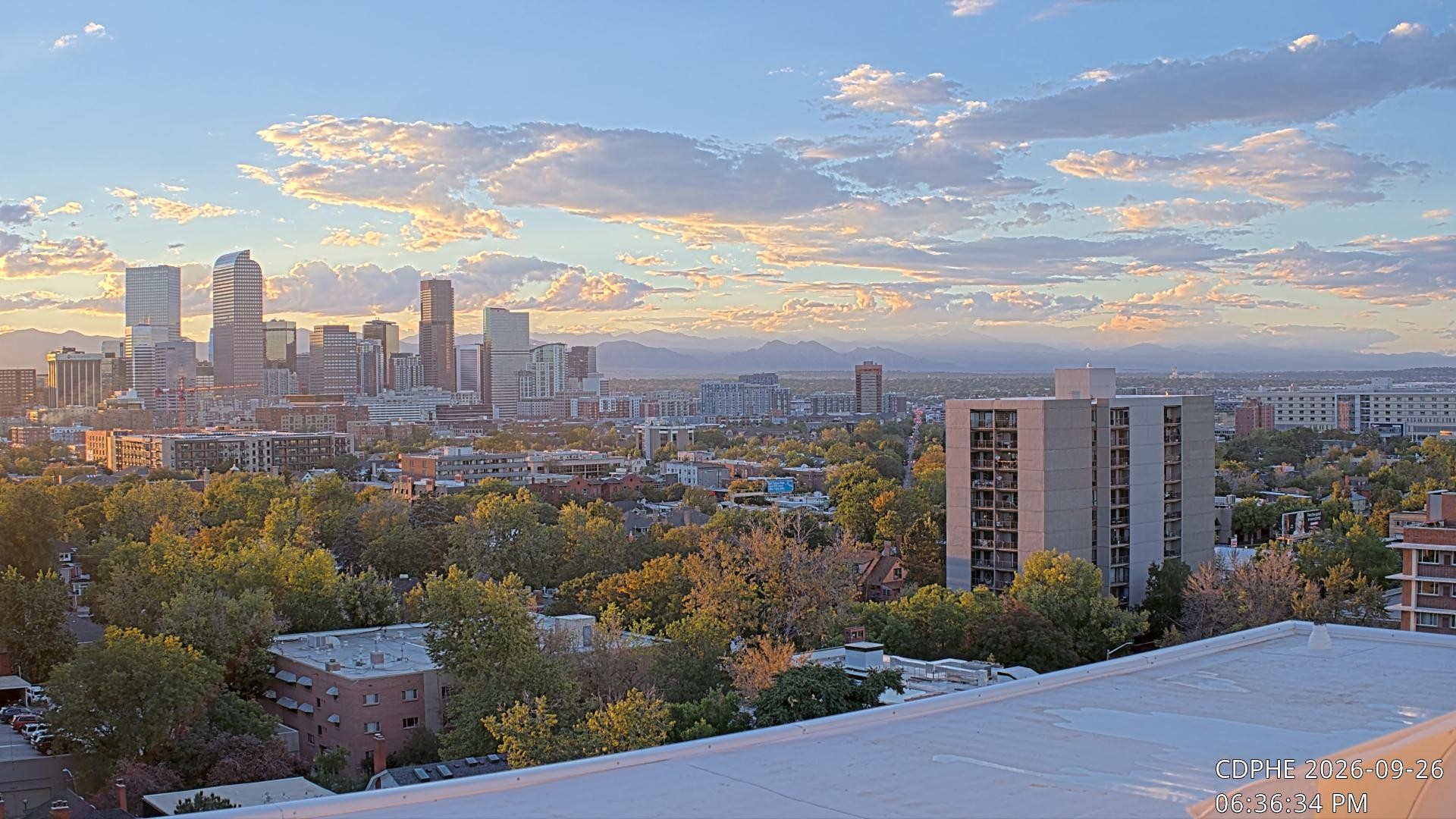 Archiv Foto Webcam Downtown Denver Colorado