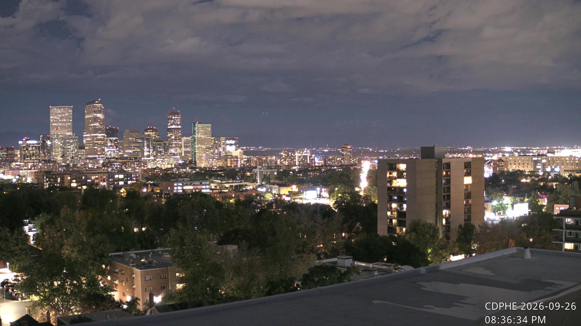 Archiv Foto Webcam Downtown Denver Colorado