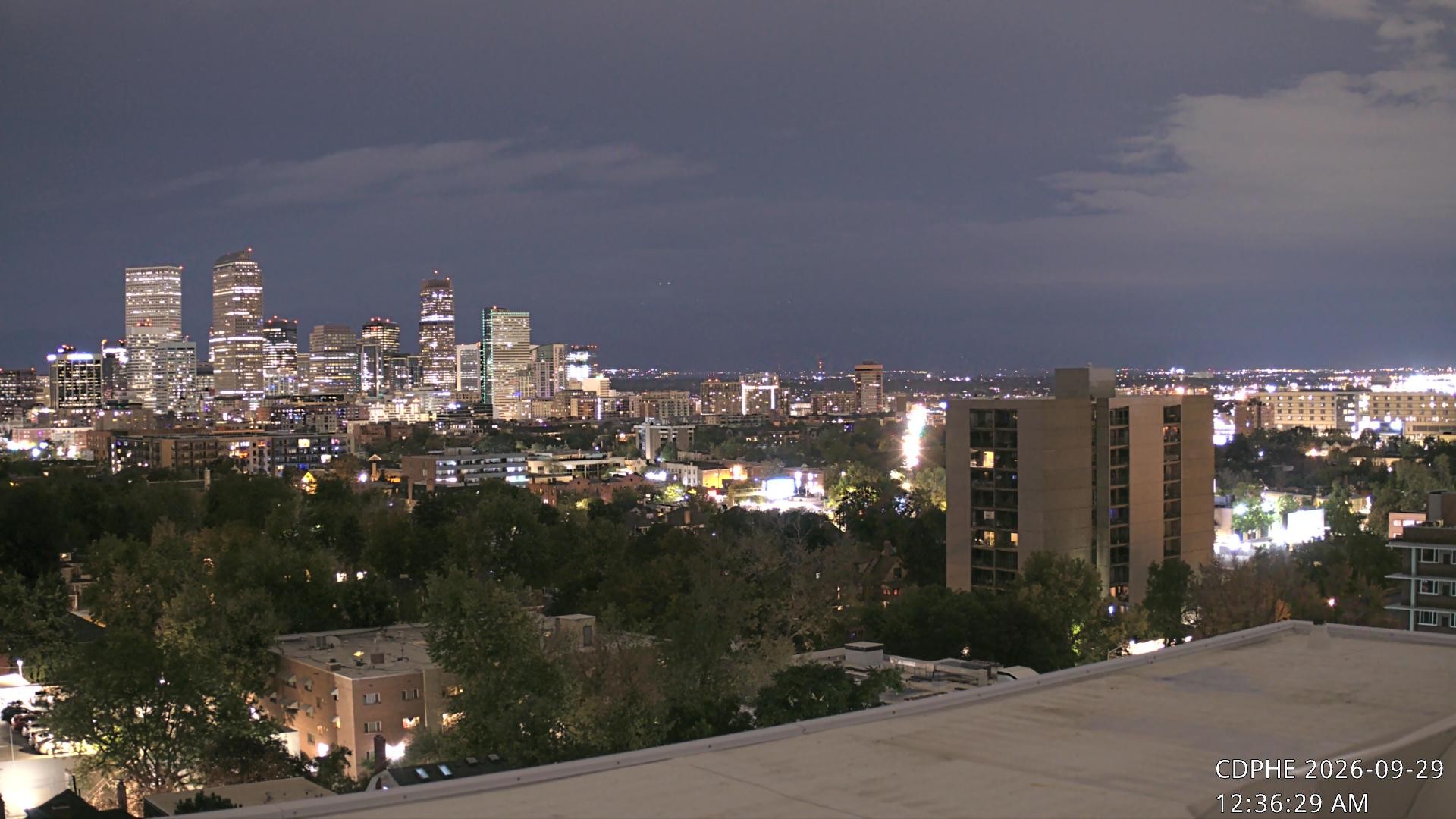 Archiv Foto Webcam Downtown Denver Colorado