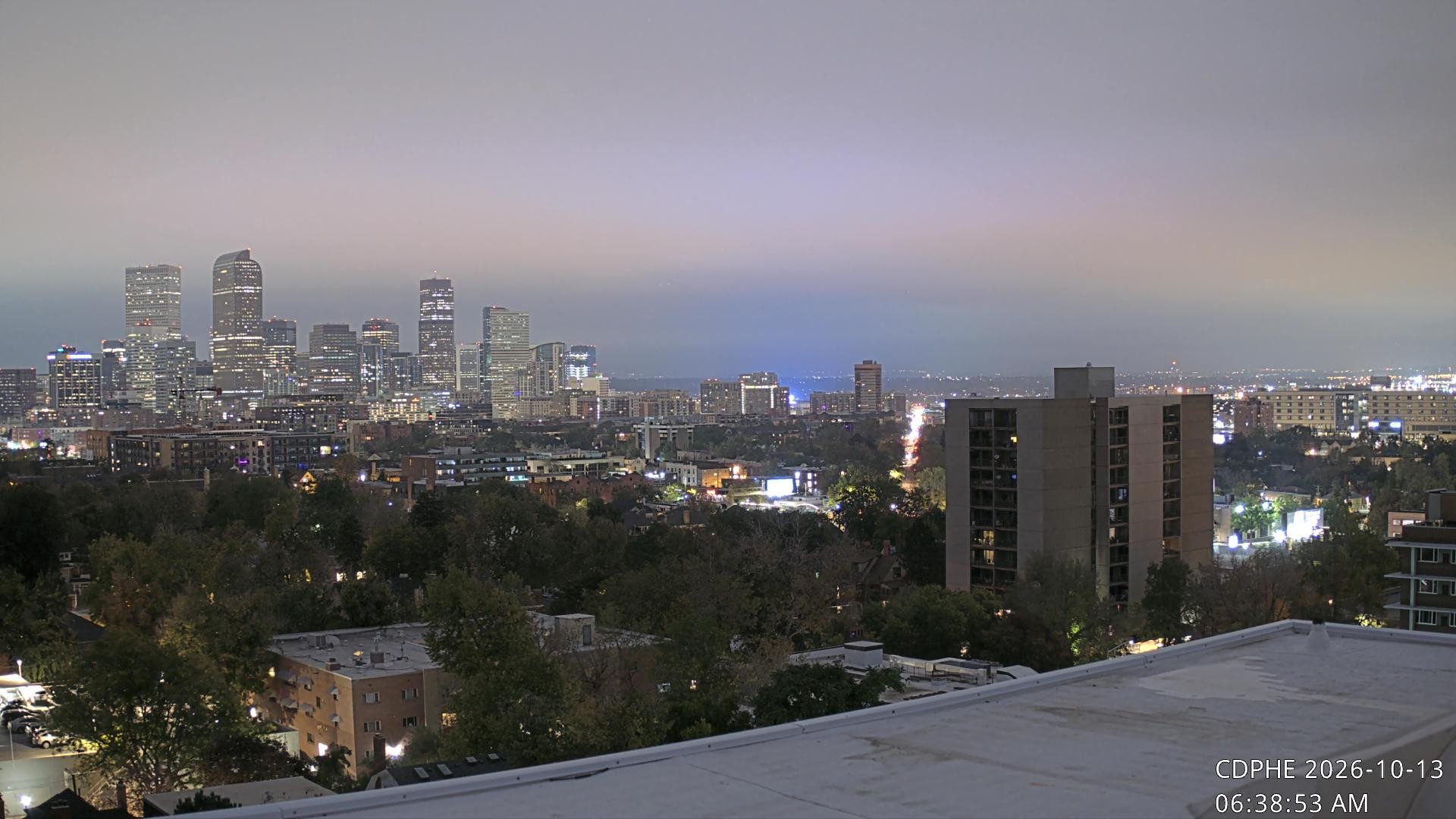 Archiv Foto Webcam Downtown Denver Colorado