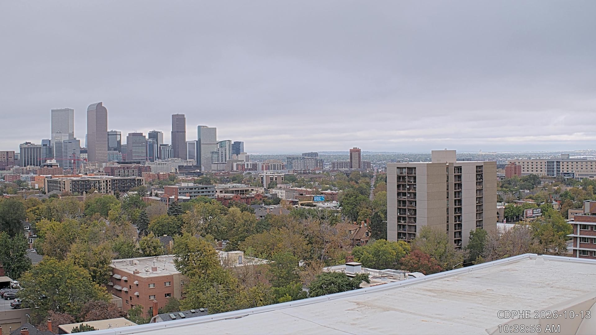 Archiv Foto Webcam Downtown Denver Colorado