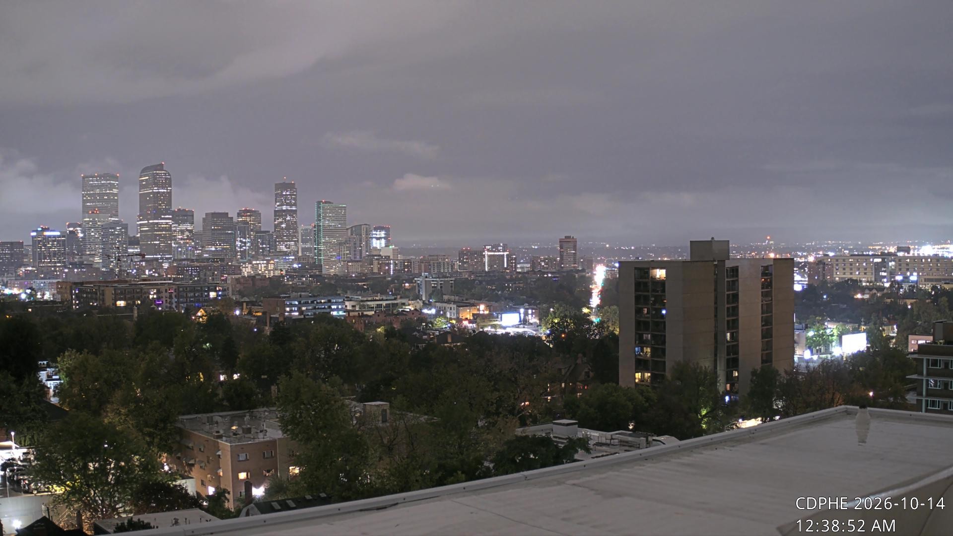 Archived image Webcam View of Downtown Denver Colorado