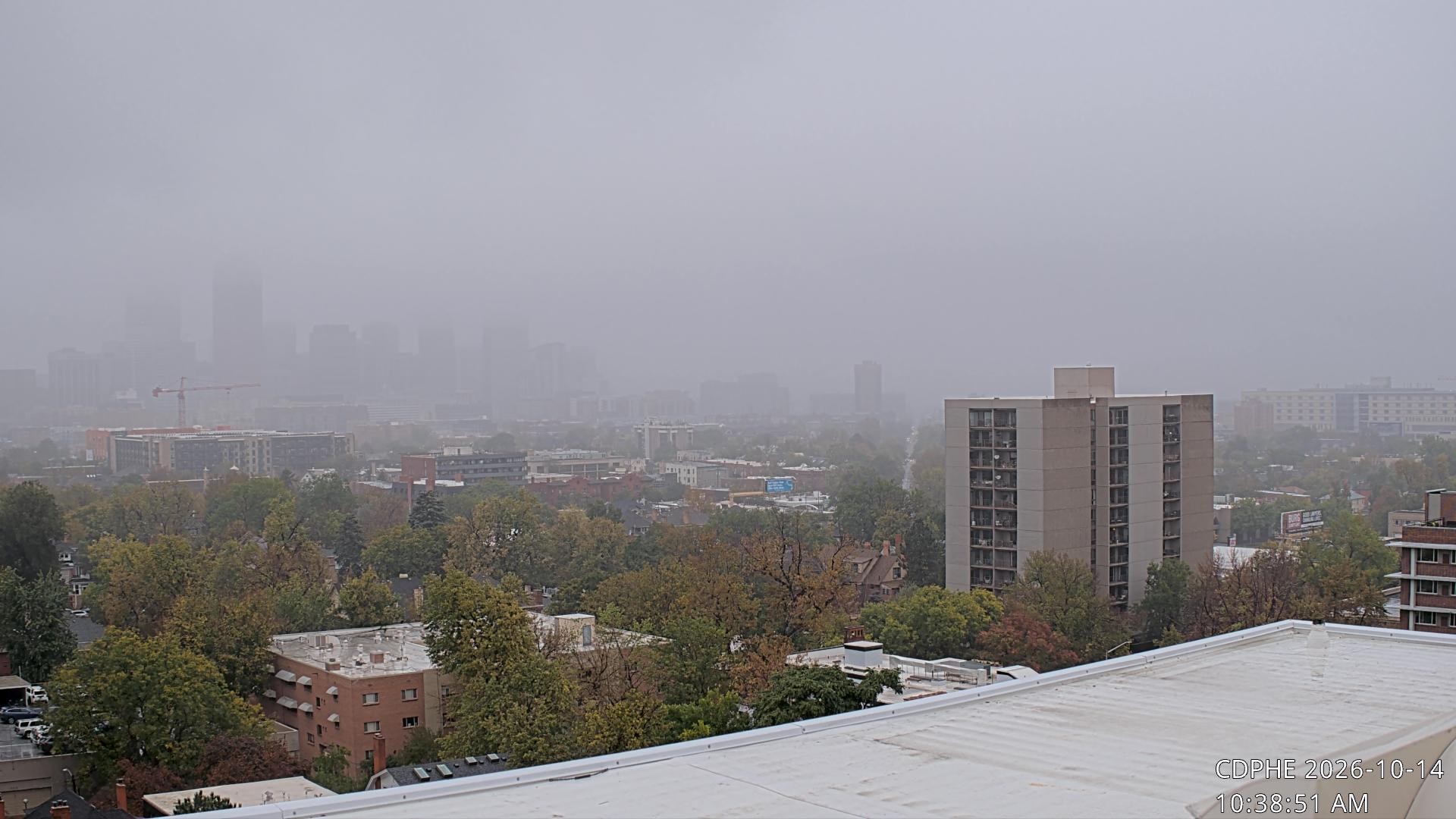 Archived image Webcam View of Downtown Denver Colorado