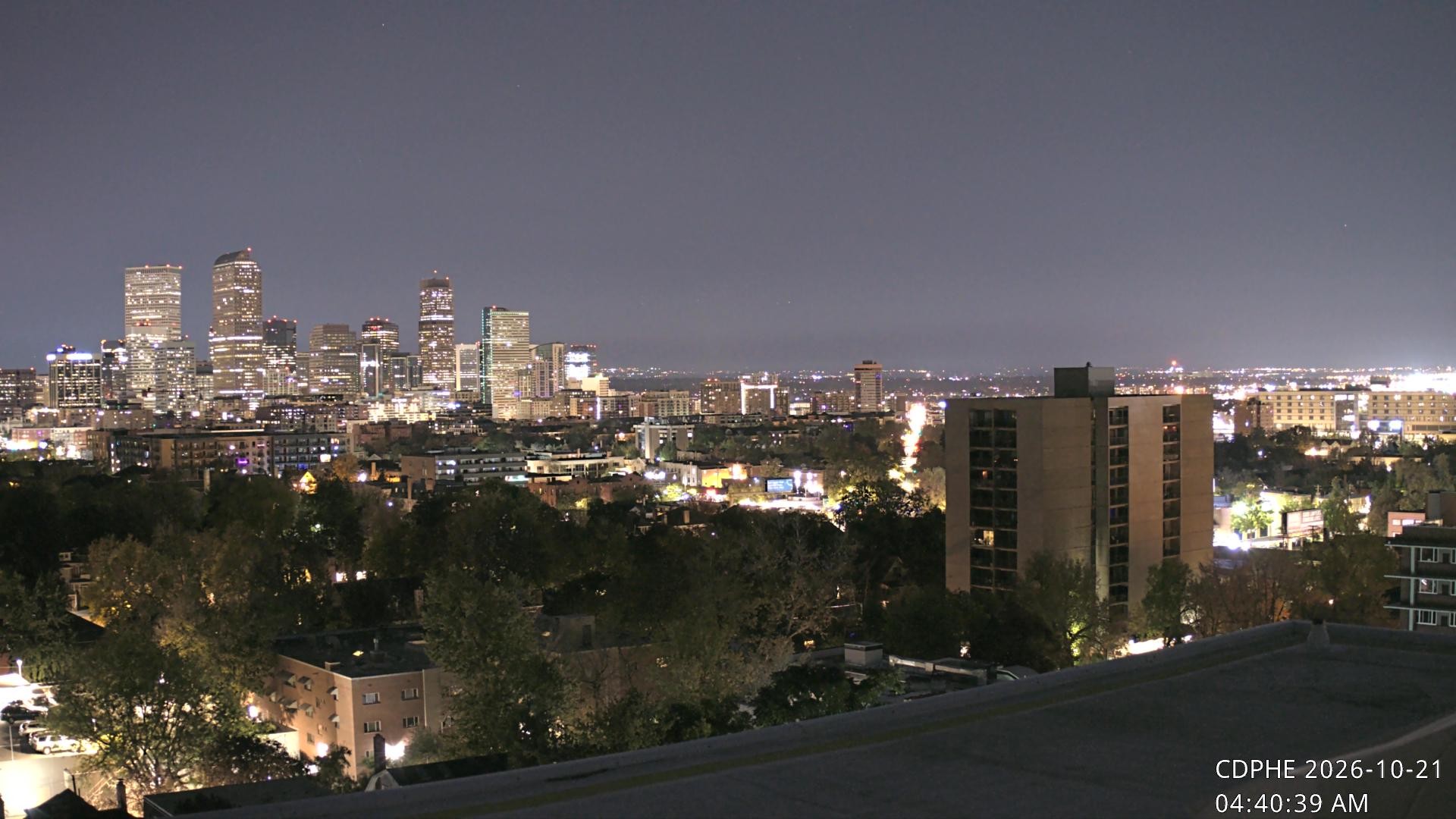 Archiv Foto Webcam Downtown Denver Colorado