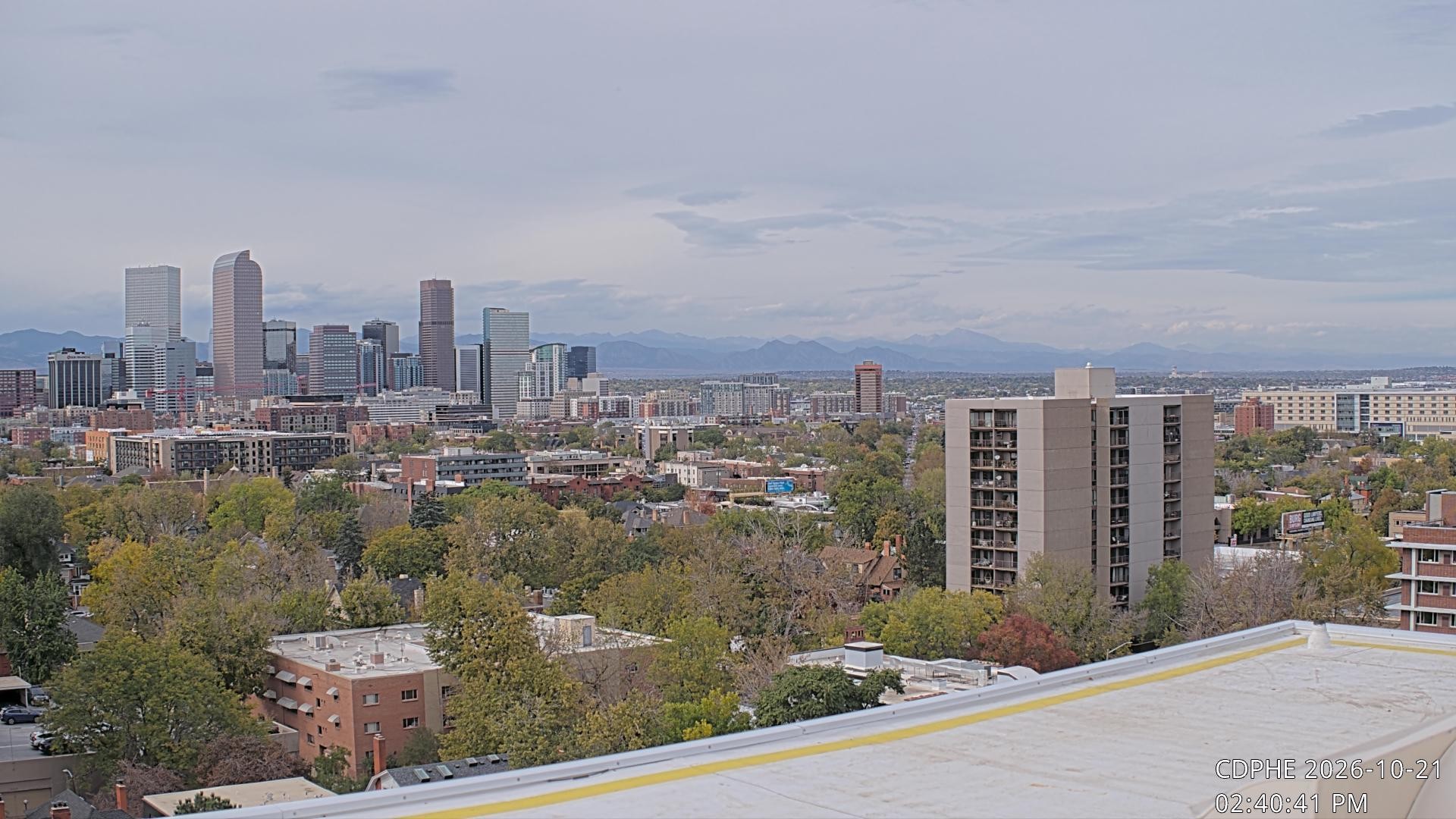 Archiv Foto Webcam Downtown Denver Colorado