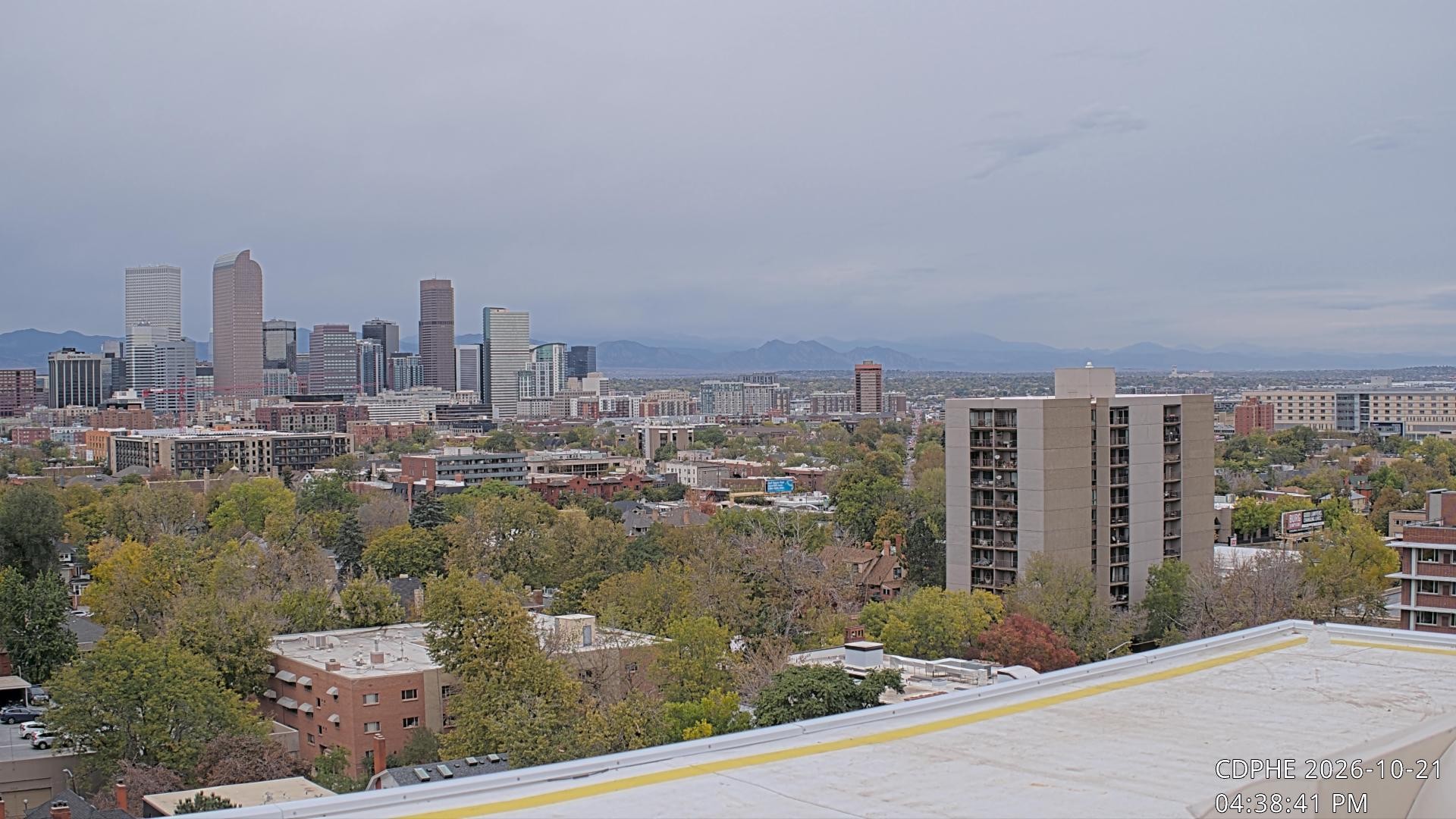 Archiv Foto Webcam Downtown Denver Colorado