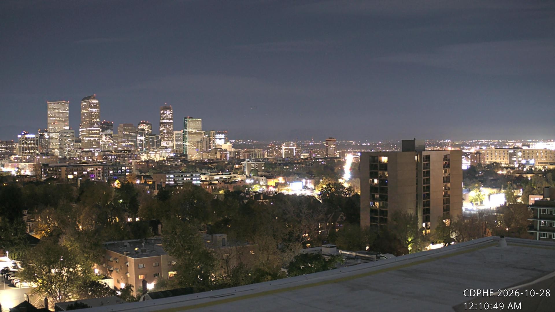 Archiv Foto Webcam Downtown Denver Colorado
