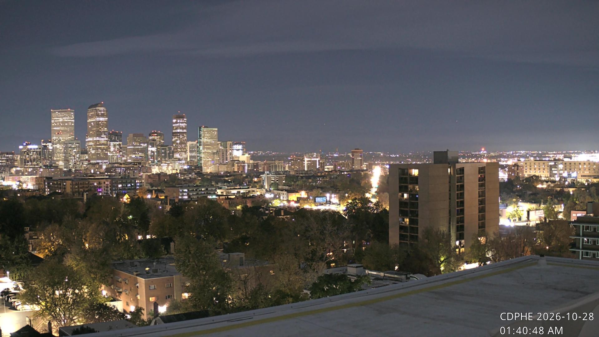 Archiv Foto Webcam Downtown Denver Colorado